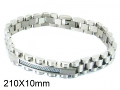 HY Wholesale Stainless Steel 316L Bracelets (Strap Style)-HY36B0135HMZ