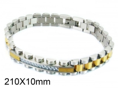 HY Wholesale Stainless Steel 316L Bracelets (Strap Style)-HY36B0137HPG