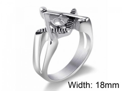 HY Wholesale Titanium Steel Casting Rings-HY0017R008