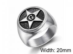 HY Wholesale Titanium Steel Casting Rings-HY0017R028