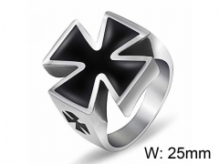 HY Wholesale Titanium Steel Casting Rings-HY0017R025