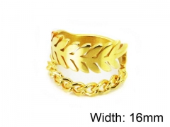 HY Wholesale Stainless Steel 316L Woman Rings-HY16R0454NS