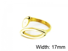 HY Wholesale Stainless Steel 316L Woman Rings-HY16R0440OF