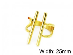 HY Wholesale Stainless Steel 316L Woman Rings-HY16R0420NV
