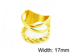HY Wholesale Stainless Steel 316L Woman Rings-HY16R0451NF