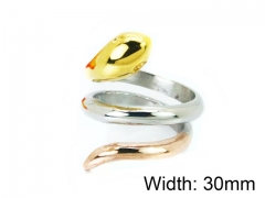HY Wholesale Stainless Steel 316L Woman Rings-HY15R1390HJX