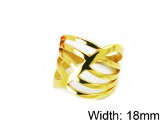 HY Wholesale Stainless Steel 316L Woman Rings-HY16R0401NZ