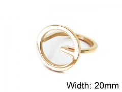 HY Wholesale Stainless Steel 316L Woman Rings-HY16R0431NL