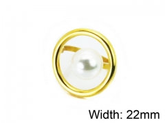 HY Wholesale Stainless Steel 316L Woman Rings-HY16R0438OA