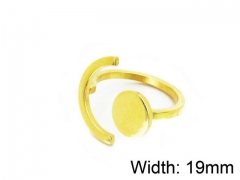 HY Wholesale Stainless Steel 316L Woman Rings-HY16R0418NA