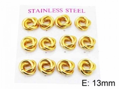 HY Wholesale Stainless Steel 316L Hollow Hoop Earrings-HY59E0530HMZ