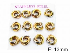 HY Wholesale Stainless Steel 316L Hollow Hoop Earrings-HY59E0531HNC
