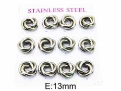 HY Wholesale Stainless Steel 316L Hollow Hoop Earrings-HY59E0529HJS