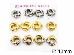 HY Wholesale Stainless Steel 316L Hollow Hoop Earrings-HY59E0533HMC
