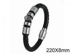 HY Wholesale Skull-Leather Bracelets-HY001B173