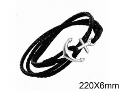 HY Wholesale Anchor-Leather Bracelets-HY001B187