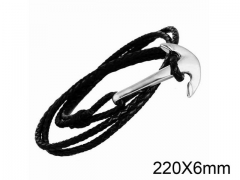 HY Wholesale Anchor-Leather Bracelets-HY001B190