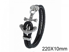 HY Wholesale Anchor-Leather Bracelets-HY001B195