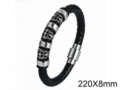 HY Wholesale Fashion-Leather Bracelets-HY001B073