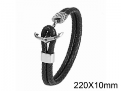 HY Wholesale Anchor-Leather Bracelets-HY001B194