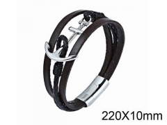 HY Wholesale Anchor-Leather Bracelets-HY001B052
