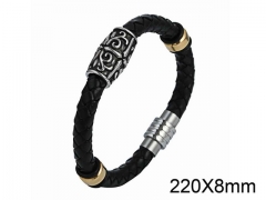 HY Wholesale Fashion-Leather Bracelets-HY001B135