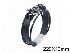 HY Wholesale Anchor-Leather Bracelets-HY001B049
