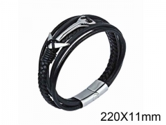 HY Wholesale Anchor-Leather Bracelets-HY001B047