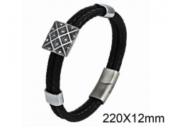 HY Wholesale Fashion-Leather Bracelets-HY001B113