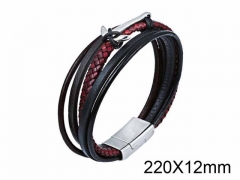 HY Wholesale Anchor-Leather Bracelets-HY001B028