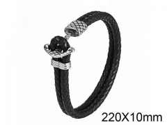 HY Wholesale Anchor-Leather Bracelets-HY001B193
