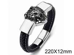 HY Wholesale Jewelry Animal Style Bracelets (Leather)-HY0018B183