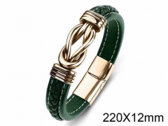HY Wholesale Jewelry Fashion Bracelets (Leather)-HY0018B115