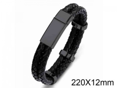 HY Wholesale Jewelry Fashion Bracelets (Leather)-HY0018B054