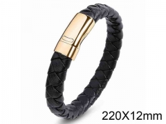 HY Wholesale Jewelry Fashion Bracelets (Leather)-HY0018B003