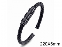 HY Wholesale Jewelry Fashion Bracelets (Leather)-HY0018B105