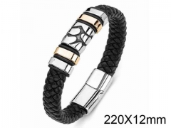 HY Wholesale Jewelry Fashion Bracelets (Leather)-HY0018B226