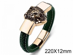HY Wholesale Jewelry Animal Style Bracelets (Leather)-HY0018B144