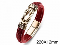 HY Wholesale Jewelry Fashion Bracelets (Leather)-HY0018B117