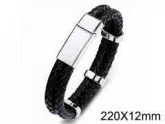 HY Wholesale Jewelry Fashion Bracelets (Leather)-HY0018B055