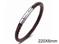 HY Wholesale Jewelry Fashion Bracelets (Leather)-HY0018B006