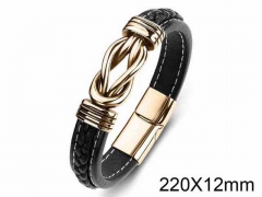 HY Wholesale Jewelry Fashion Bracelets (Leather)-HY0018B119