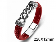 HY Wholesale Jewelry Fashion Bracelets (Leather)-HY0018B120