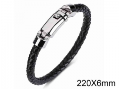 HY Wholesale Jewelry Fashion Bracelets (Leather)-HY0018B104