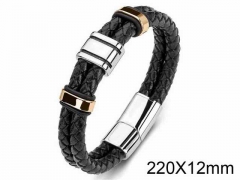 HY Wholesale Jewelry Fashion Bracelets (Leather)-HY0018B082