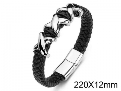 HY Wholesale Jewelry Fashion Bracelets (Leather)-HY0018B153