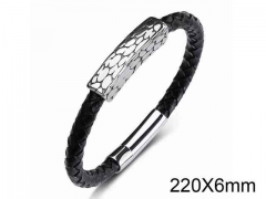 HY Wholesale Jewelry Fashion Bracelets (Leather)-HY0018B026