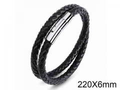 HY Wholesale Jewelry Fashion Bracelets (Leather)-HY0018B011