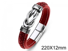 HY Wholesale Jewelry Fashion Bracelets (Leather)-HY0018B170