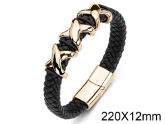 HY Wholesale Jewelry Fashion Bracelets (Leather)-HY0018B150